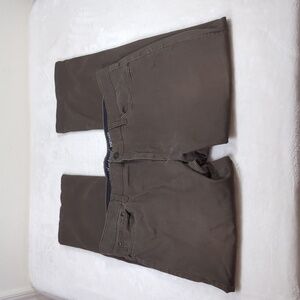 Weatherproof Vintage olive/brown pants 41 x 30/32 EUC